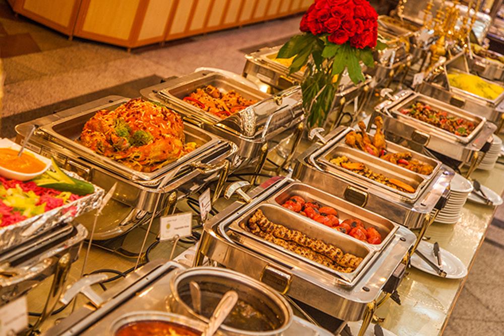 رستوران قصر هتل بین المللی قصر مشهد | علاءالدین تراول