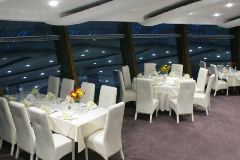 رستوران گردان برج سفید تهران | علاءالدین تراول