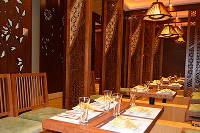 رستوران ژاپنی کنزو هتل پارسیان آزادی تهران