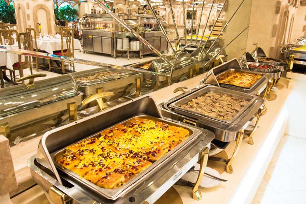 رستوران زیتون هتل فردوسی تهران | علاءالدین تراول