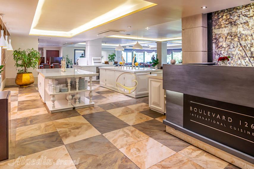 رستوران بلوار 126 هتل اسپیناس بلوار کشاورز | علاءالدین تراول