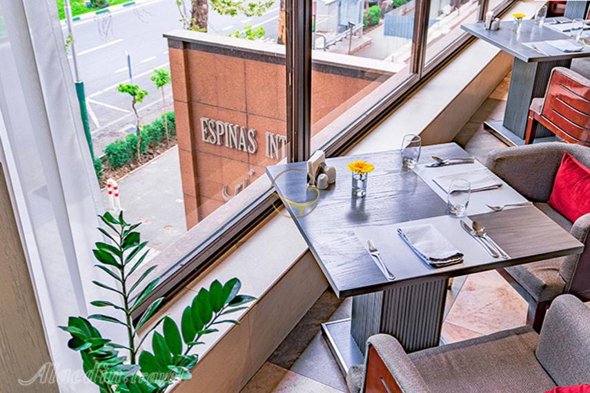 رستوران بلوار 126 هتل اسپیناس بلوار کشاورز | علاءالدین تراول