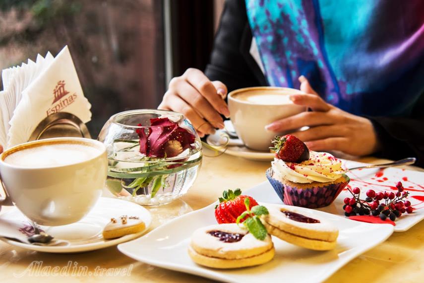 کافه آتریوم هتل اسپیناس بلوار کشاورز | علاءالدین تراول