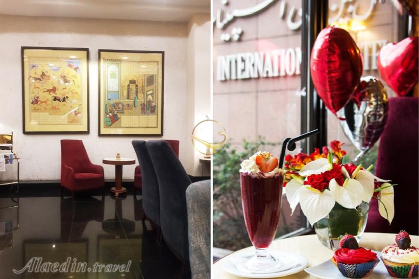 کافه آتریوم هتل اسپیناس بلوار کشاورز | علاءالدین تراول