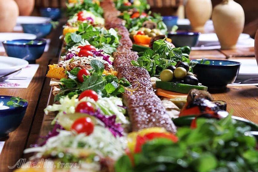 رستوران اوزون کباب (مظفریه‌) تبریز | علاالدین تراول