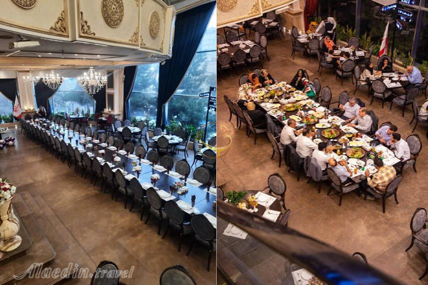 رستوران ارکیده سعادت آباد تهران