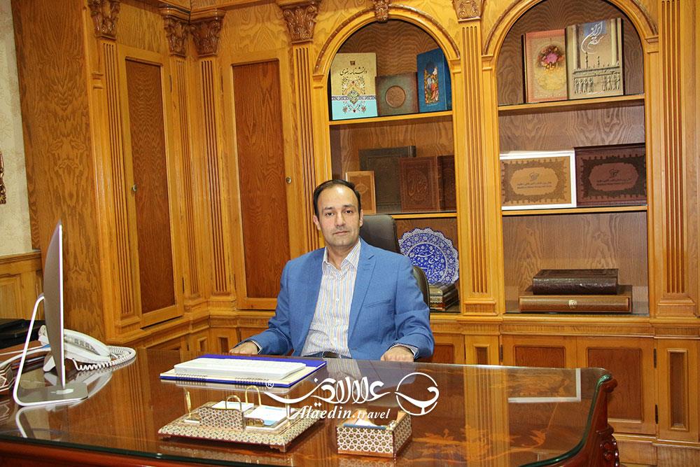 امیر سزاوار هتل قصر طلایی مشهد | فعال گردشگری