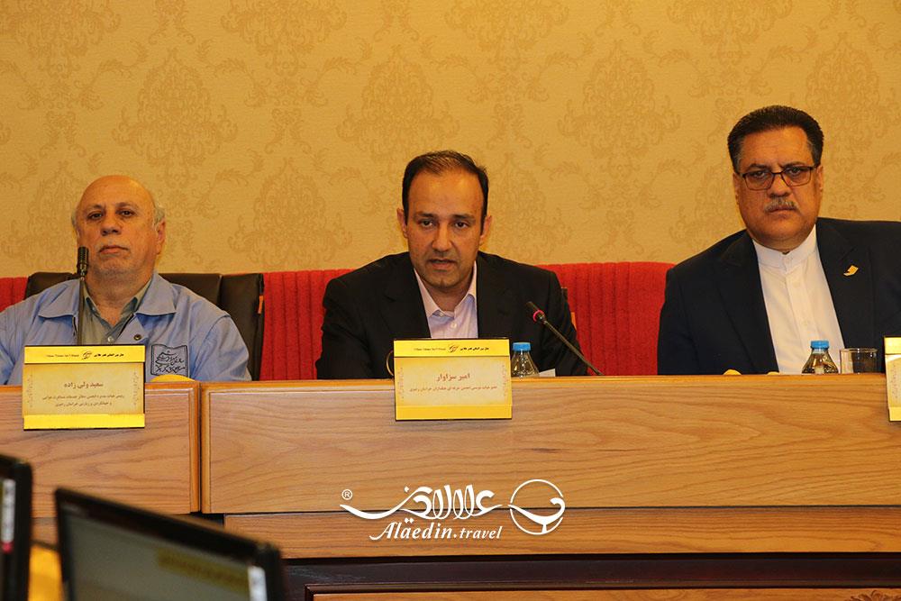 امیر سزاوار هتل قصر طلایی مشهد | فعال گردشگری